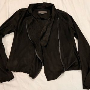 Women's Black Suede Jacket